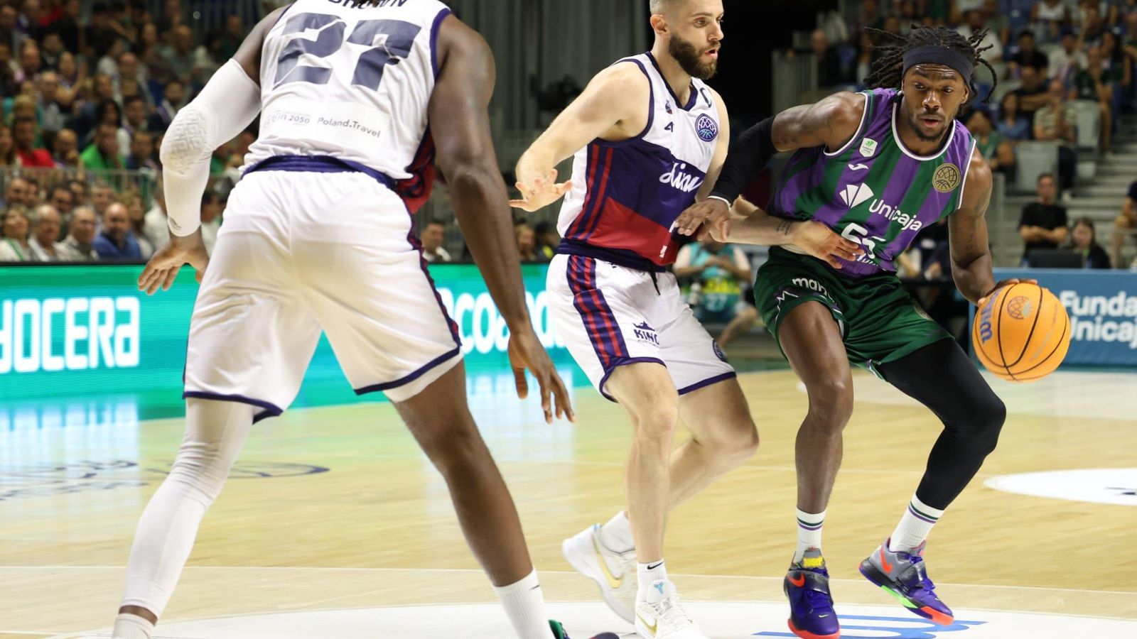 Las mejores fotos del Unicaja-King Szczecin de la BCL