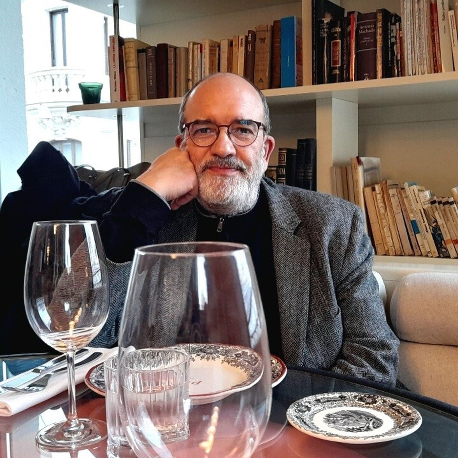 El divulgador de vinos y gastronomía Juan Barbacil