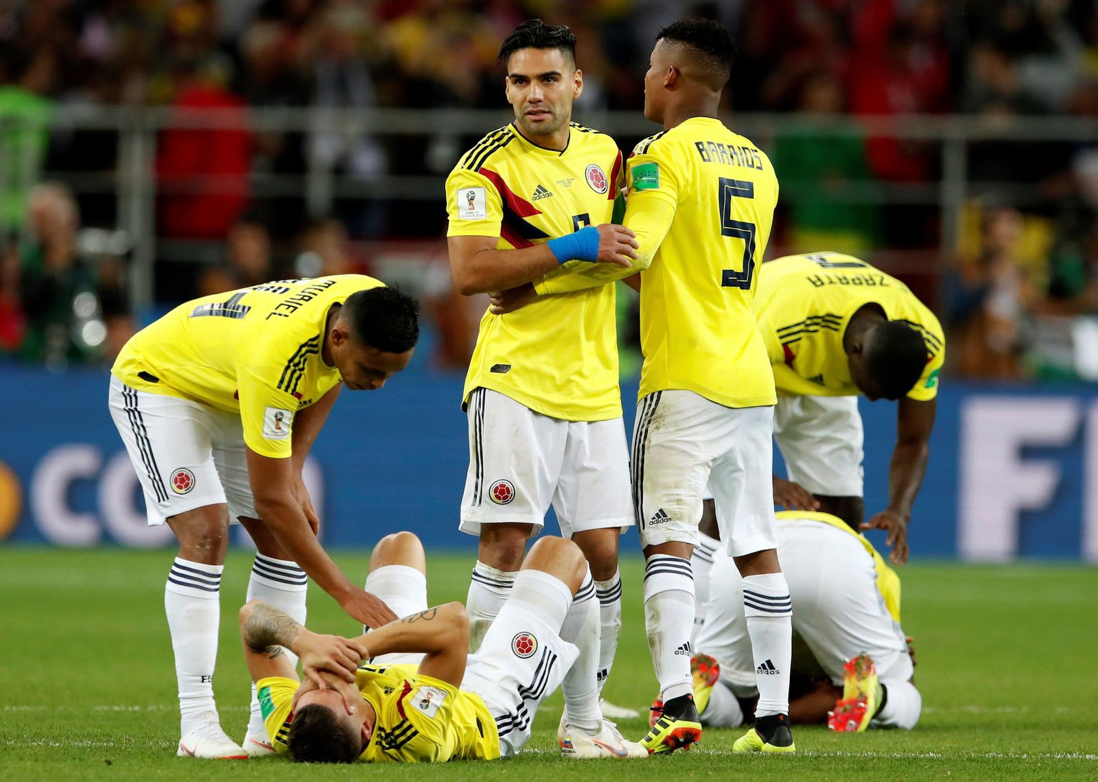 Los lanzamientos de penaltis del Colombia-Inglaterra