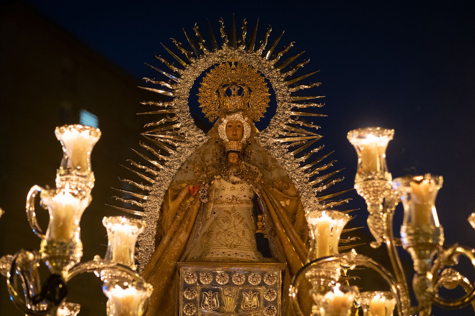 Las imágenes de la procesión de la Virgen del Juncal