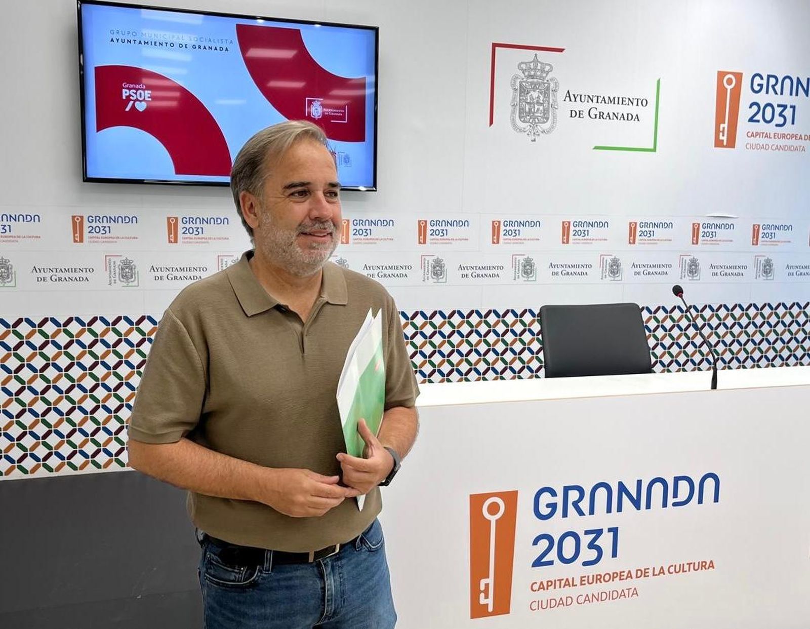 Jacobo Calvo, concejal del PSOE.