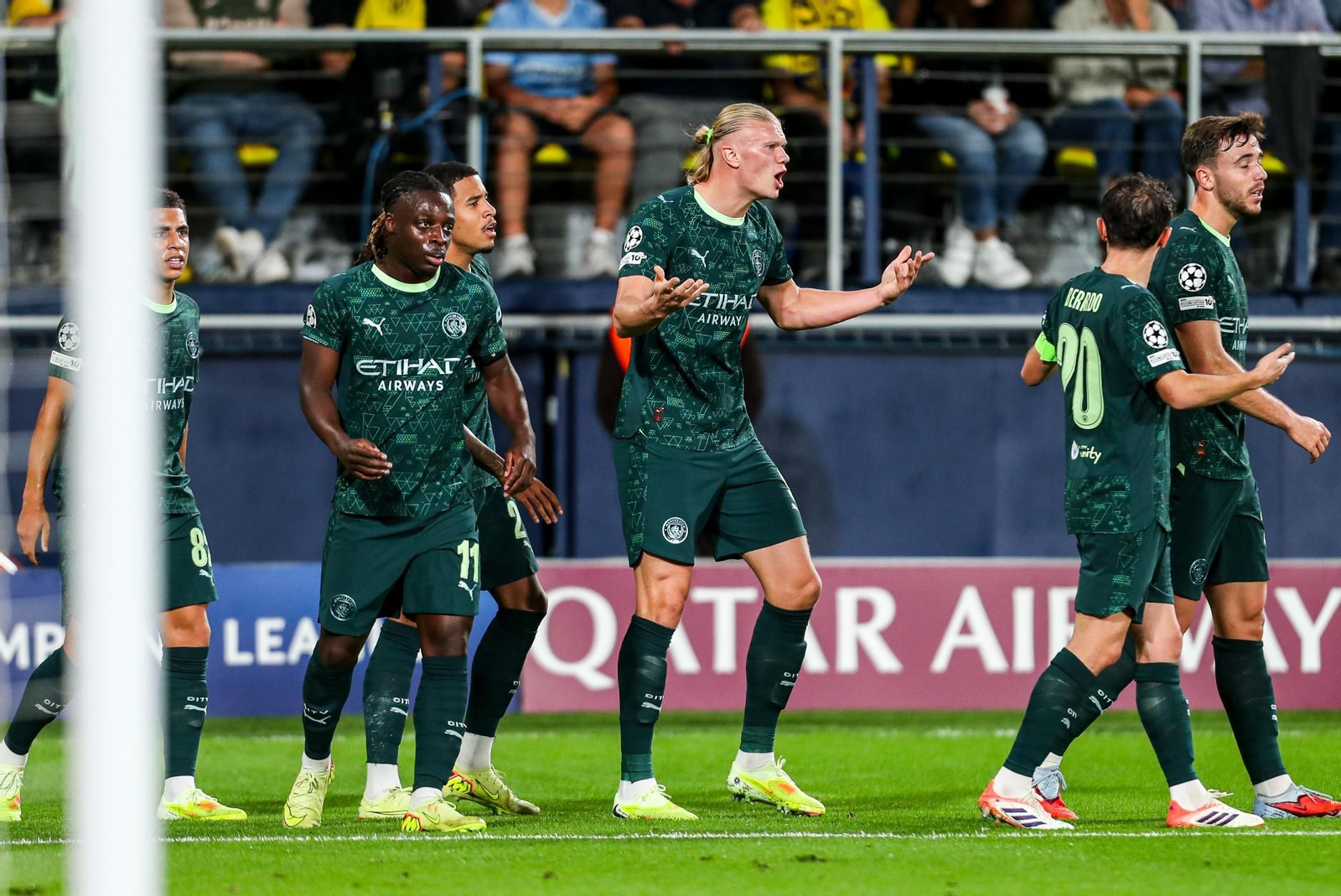 Las fotos del Villarreal-Manchester City