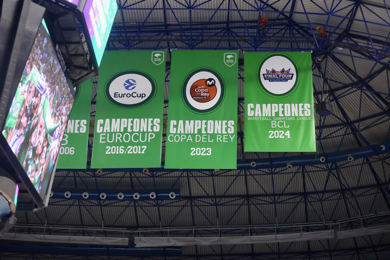 El Unicaja -UCAM Murcia, en fotos