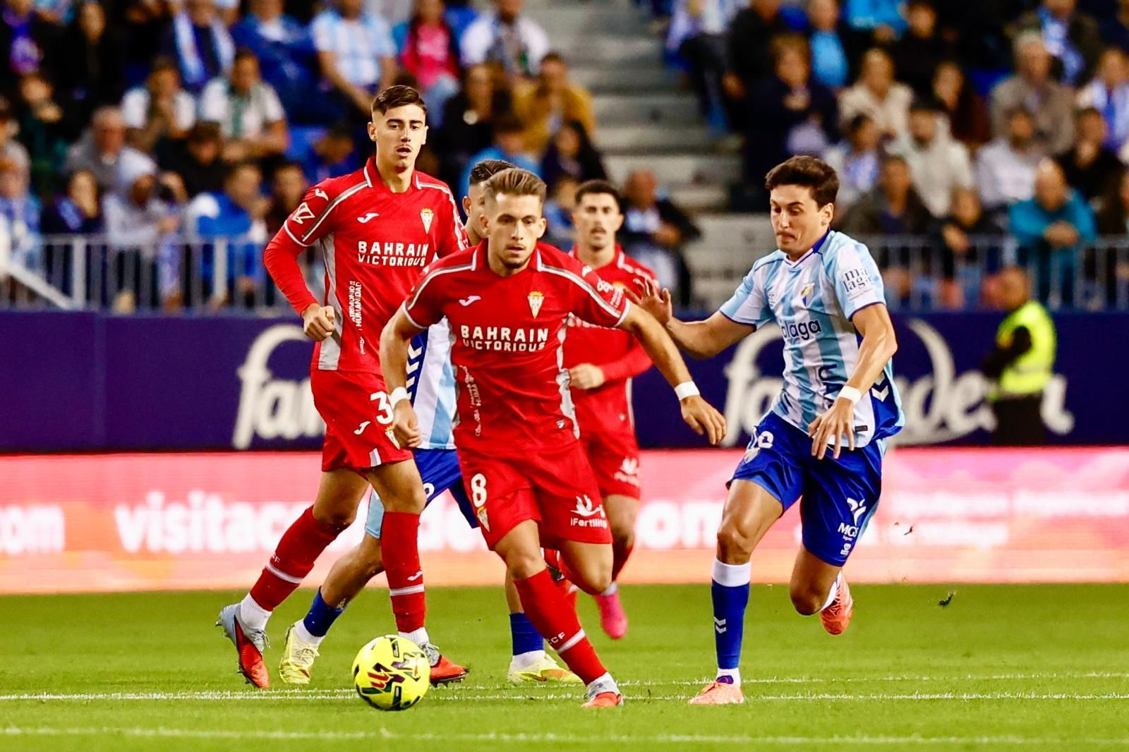 El Málaga CF-Córdoba, en fotos