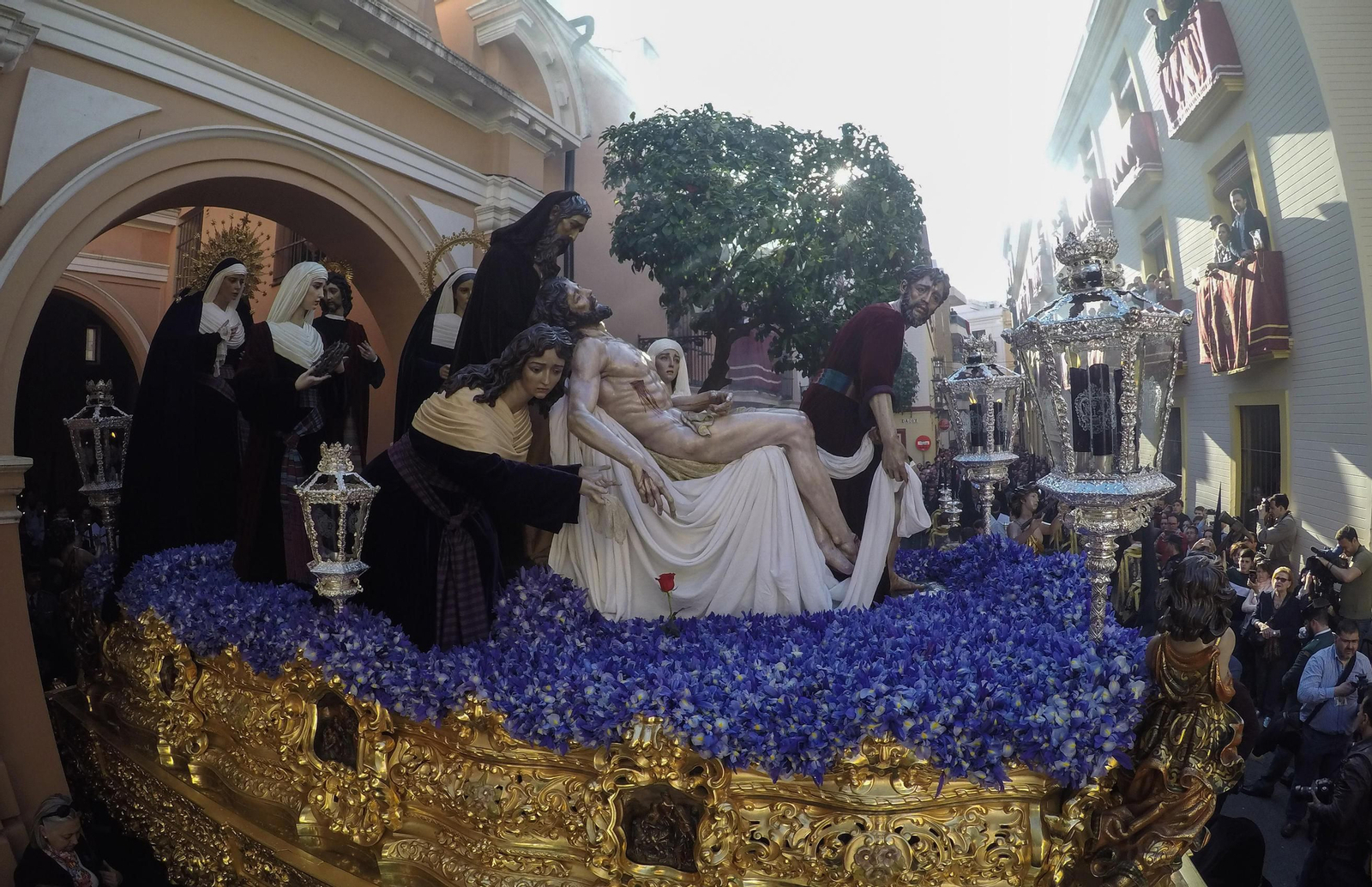 Las imágenes de Santa Marta