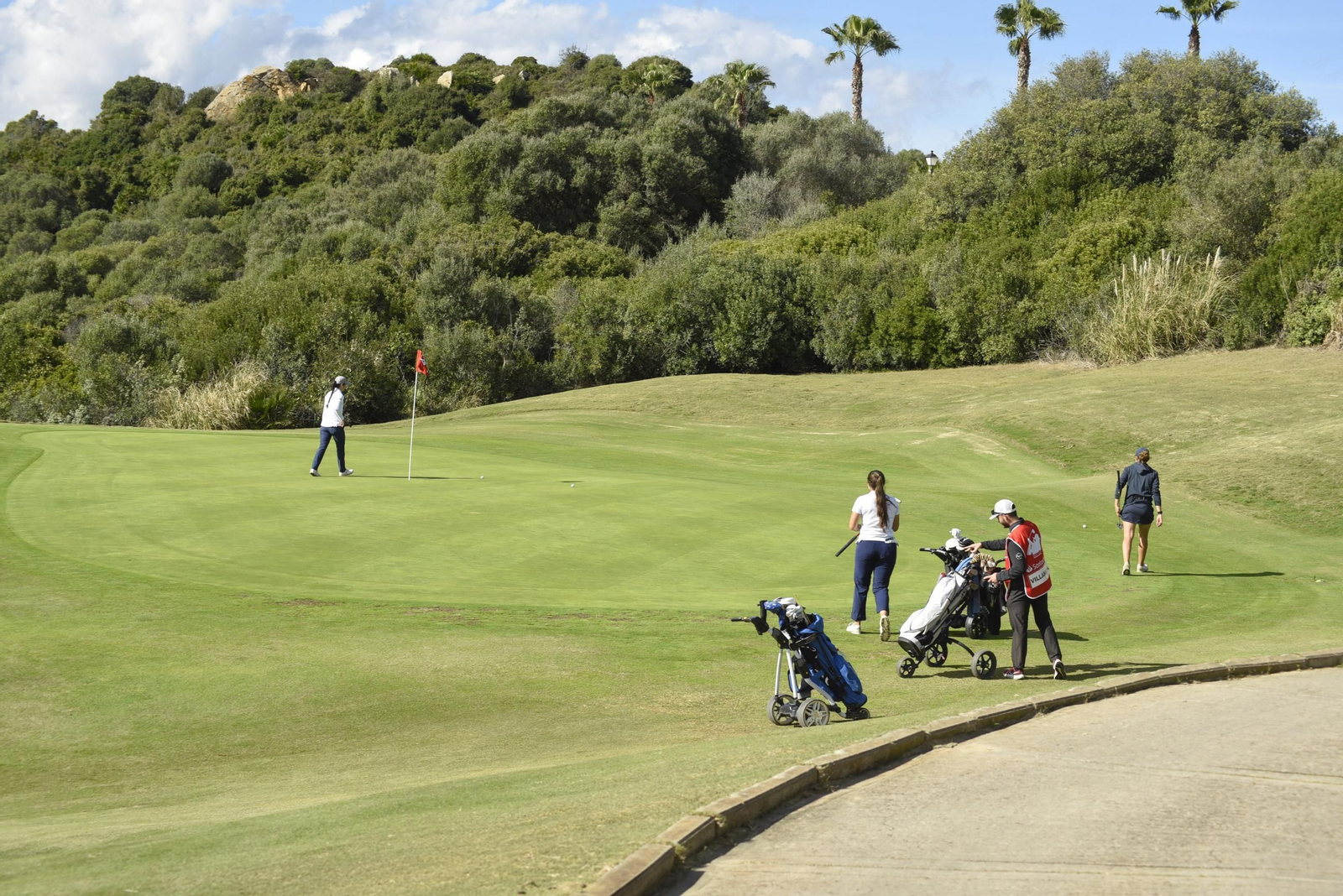 Las fotos de la primera jornada del Santander Campeonato de España Femenino de golf, en La Hacienda, San Roque