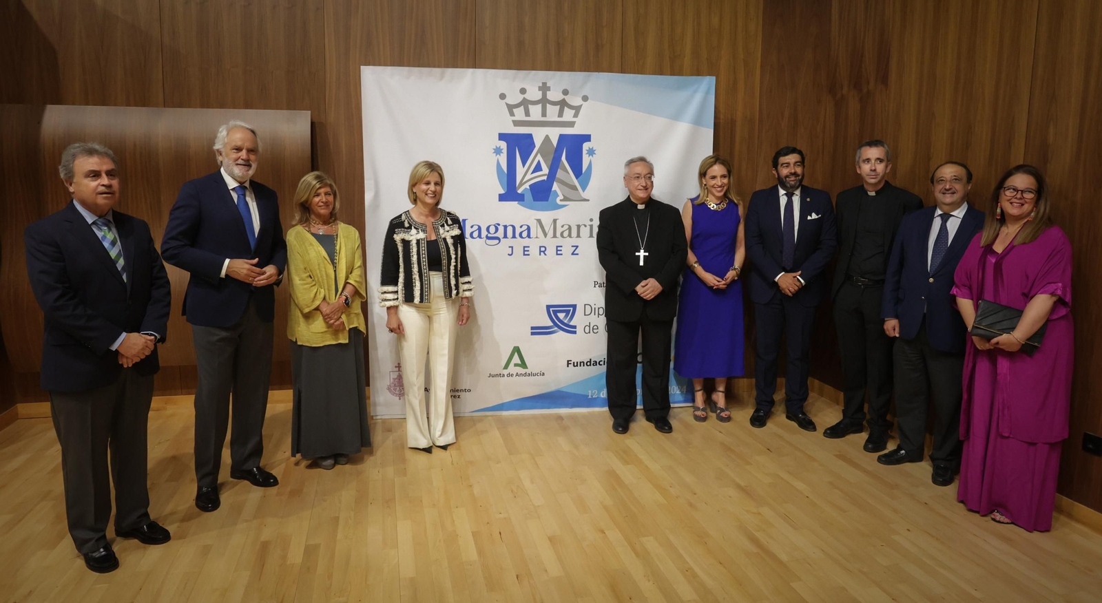 Imágenes de la presentación de la procesión Magna Mariana de Jerez
