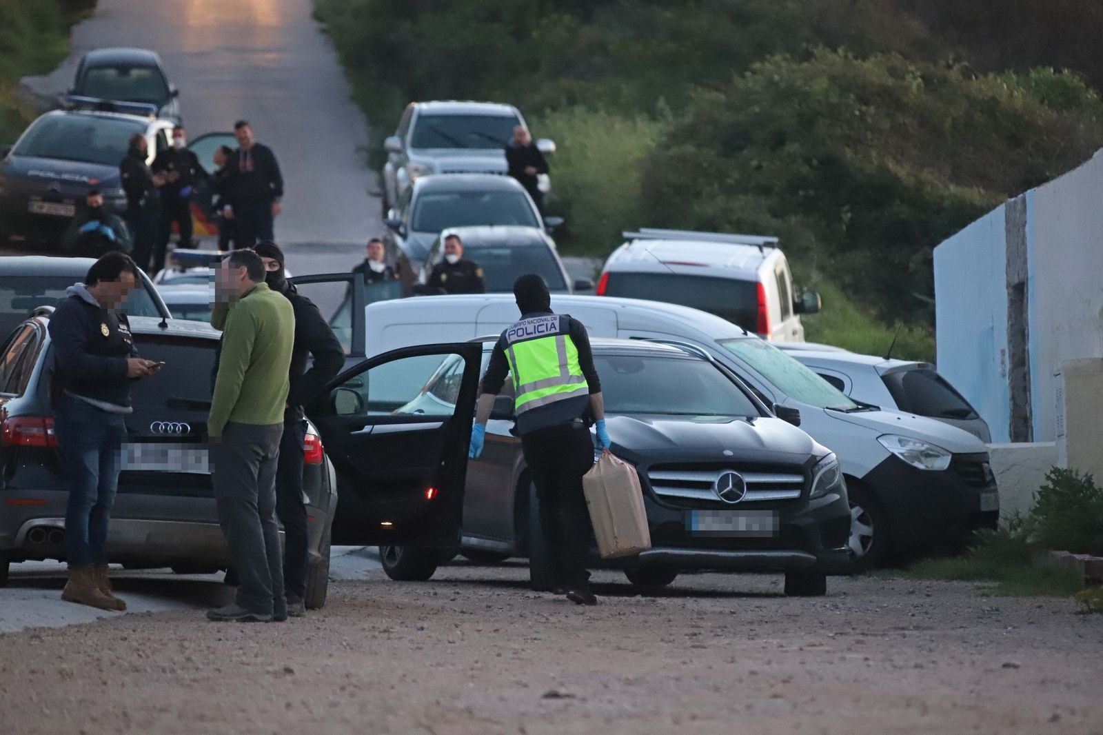 Un alijo de hachís interceptado por los cuerpos de seguridad.