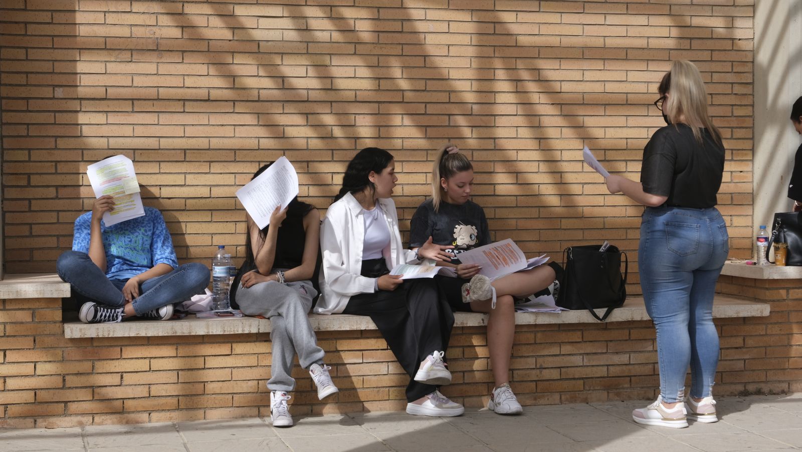 Imágenes de las pruebas de acceso de la PEvAU en la Universidad de Almería
