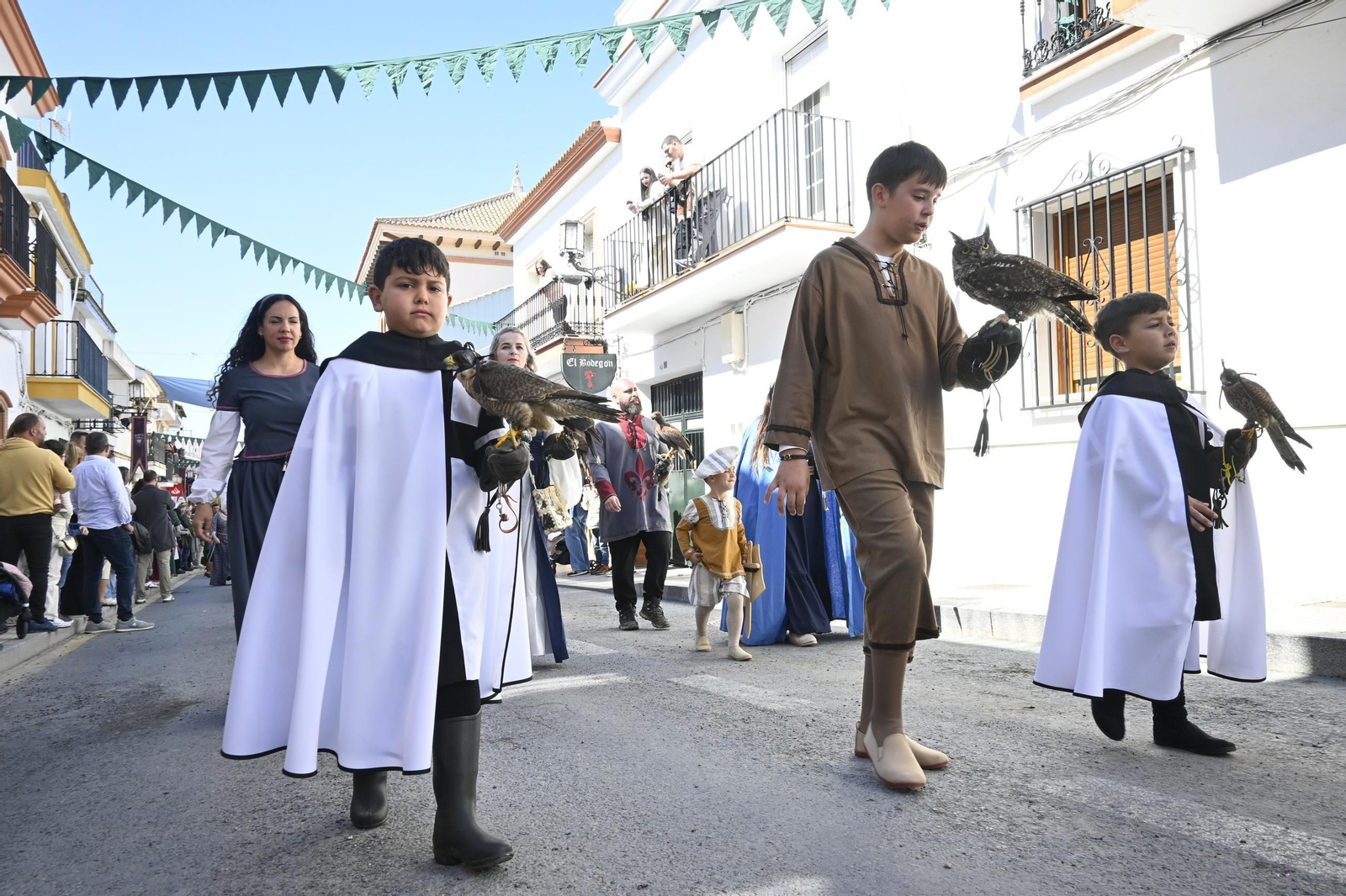Las mejores imágenes de la Feria Medieval del Descubrimiento en Palos de la Frontera 2025