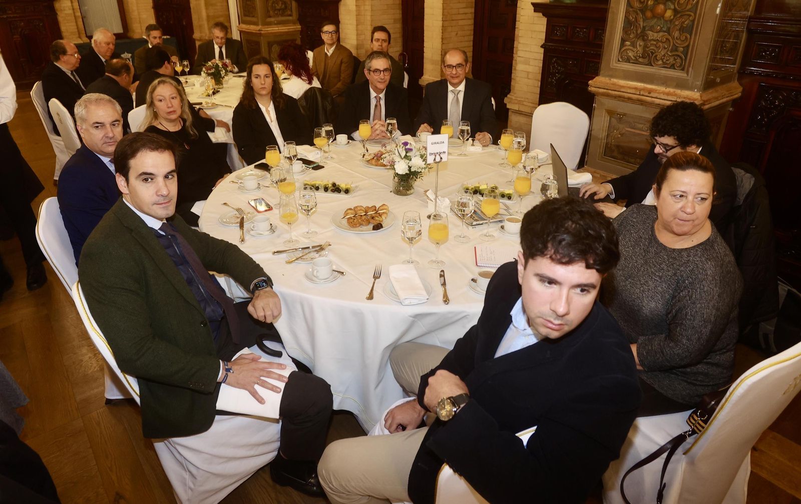 Amín Ezzedine, Alberto Ramírez, Carmen Salas, Carmen Chías, Antonio Caro, Ricardo Pozas, Tomás Monago, Araceli Limón, Juan de Dios Sánchez