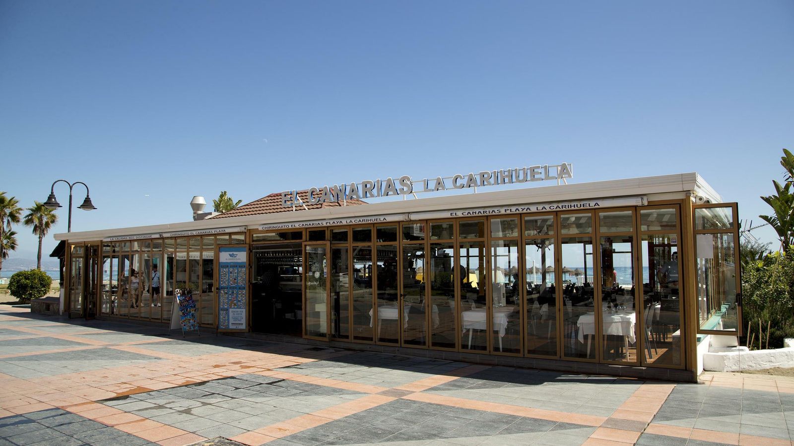 Chiringuito El Canarias Playa, en La Carihuela.