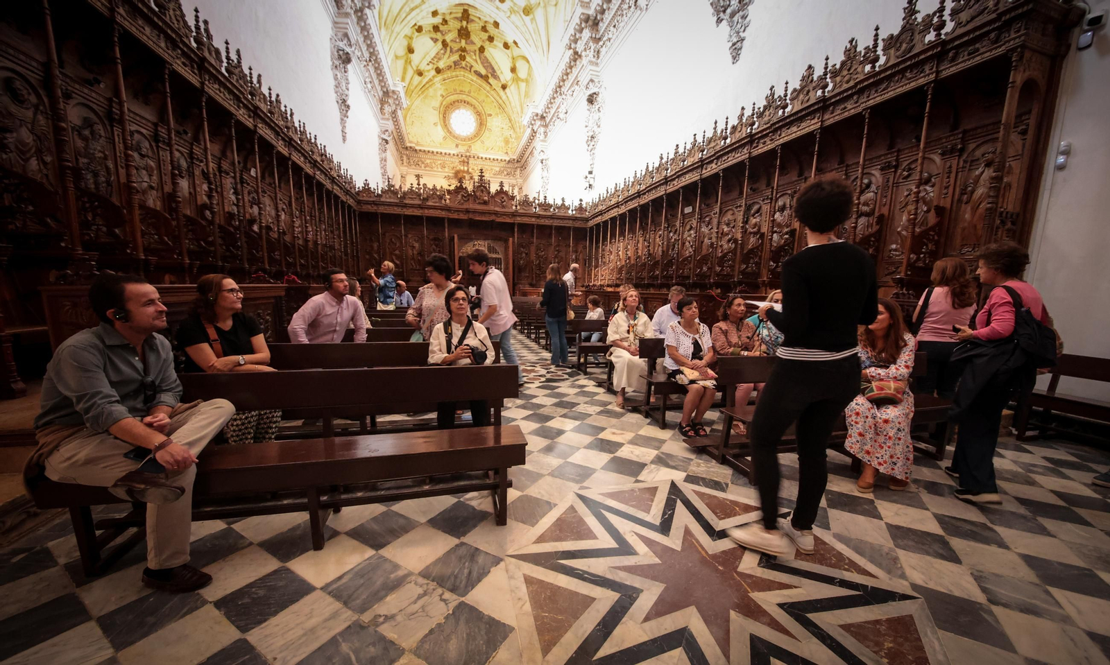 Imágenes de las primeras visitas públicas a La Cartuja de Jerez