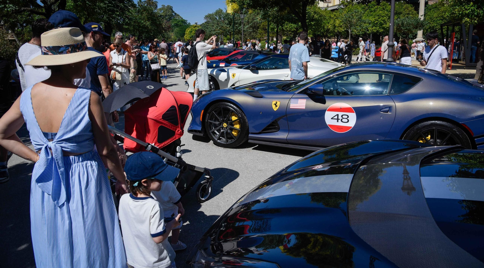 Ferrari Cavalcade 2025 en Sevilla