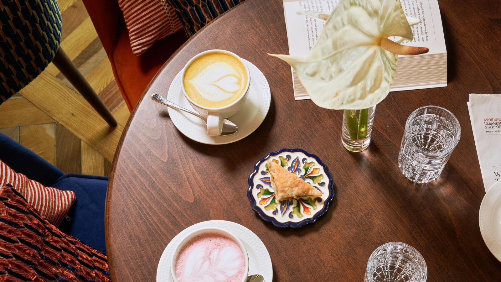 Su carta incluye ingredientes tan originales como la cúrcuma, el jengibre, la remolacha y el coco