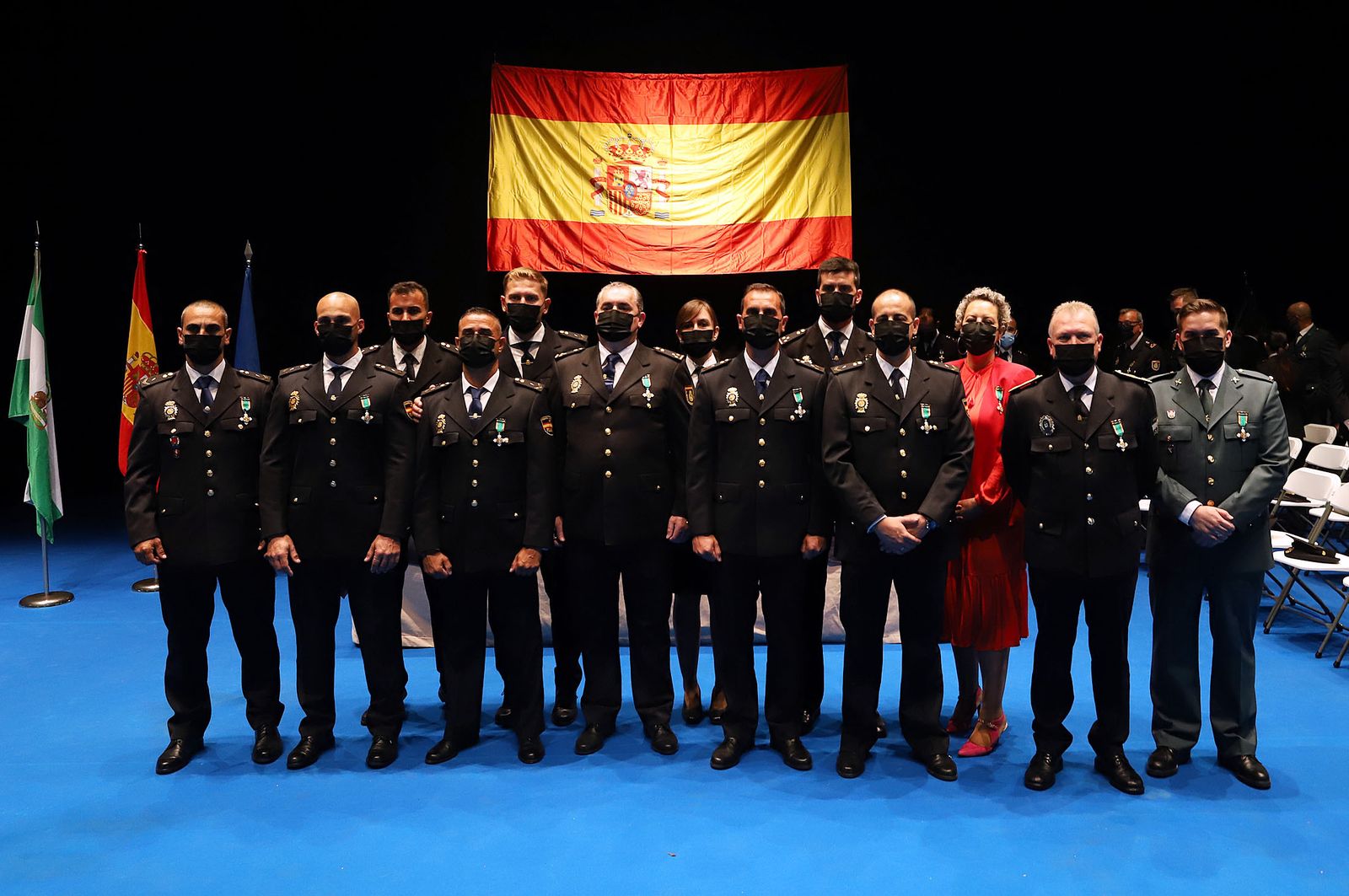 Imágenes del acto de celebración del día de la Policía Nacional