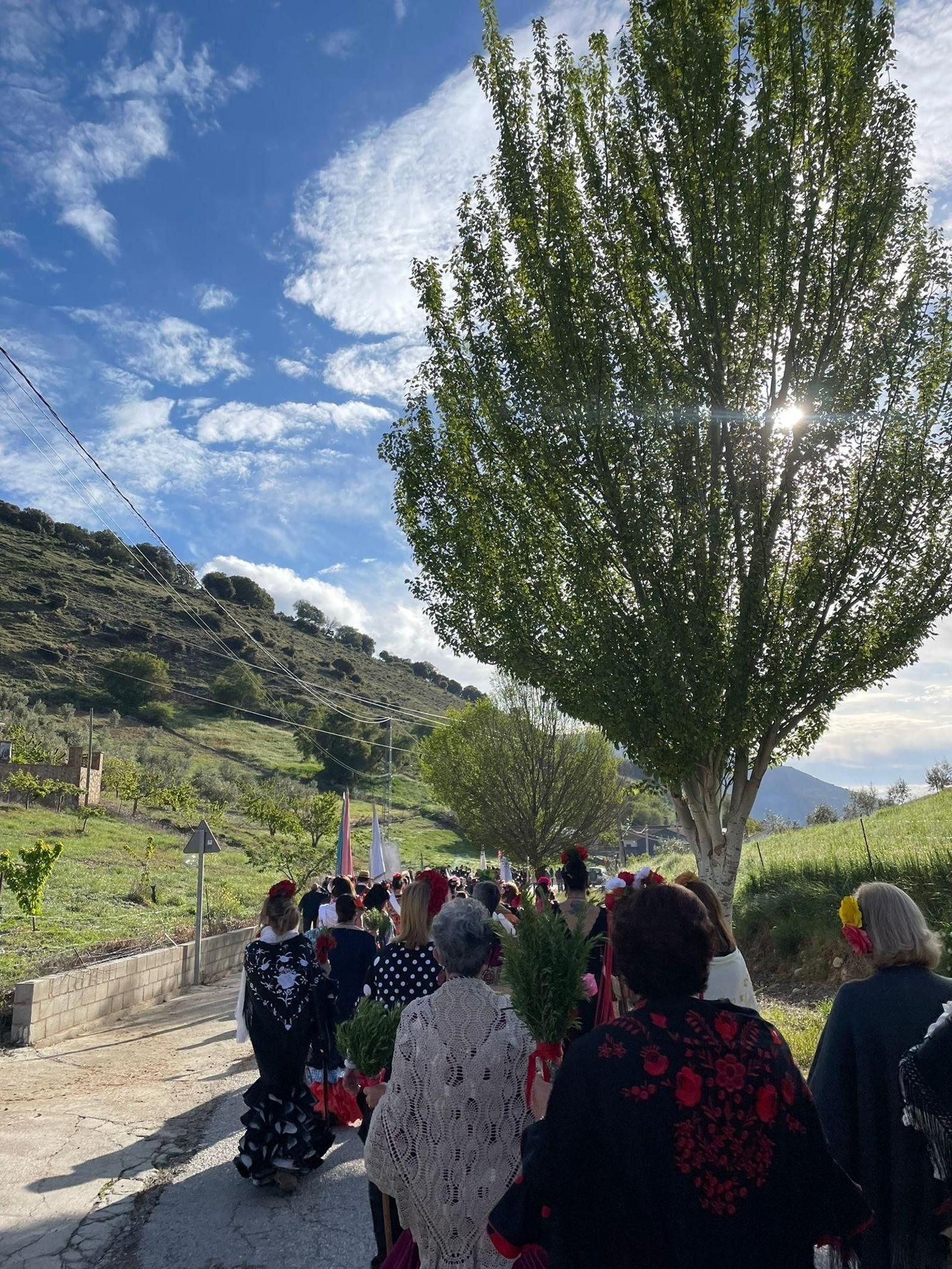 En imágenes: Los vecinos de Hoya del Salobral veneran  a su Virgen de la Cabeza