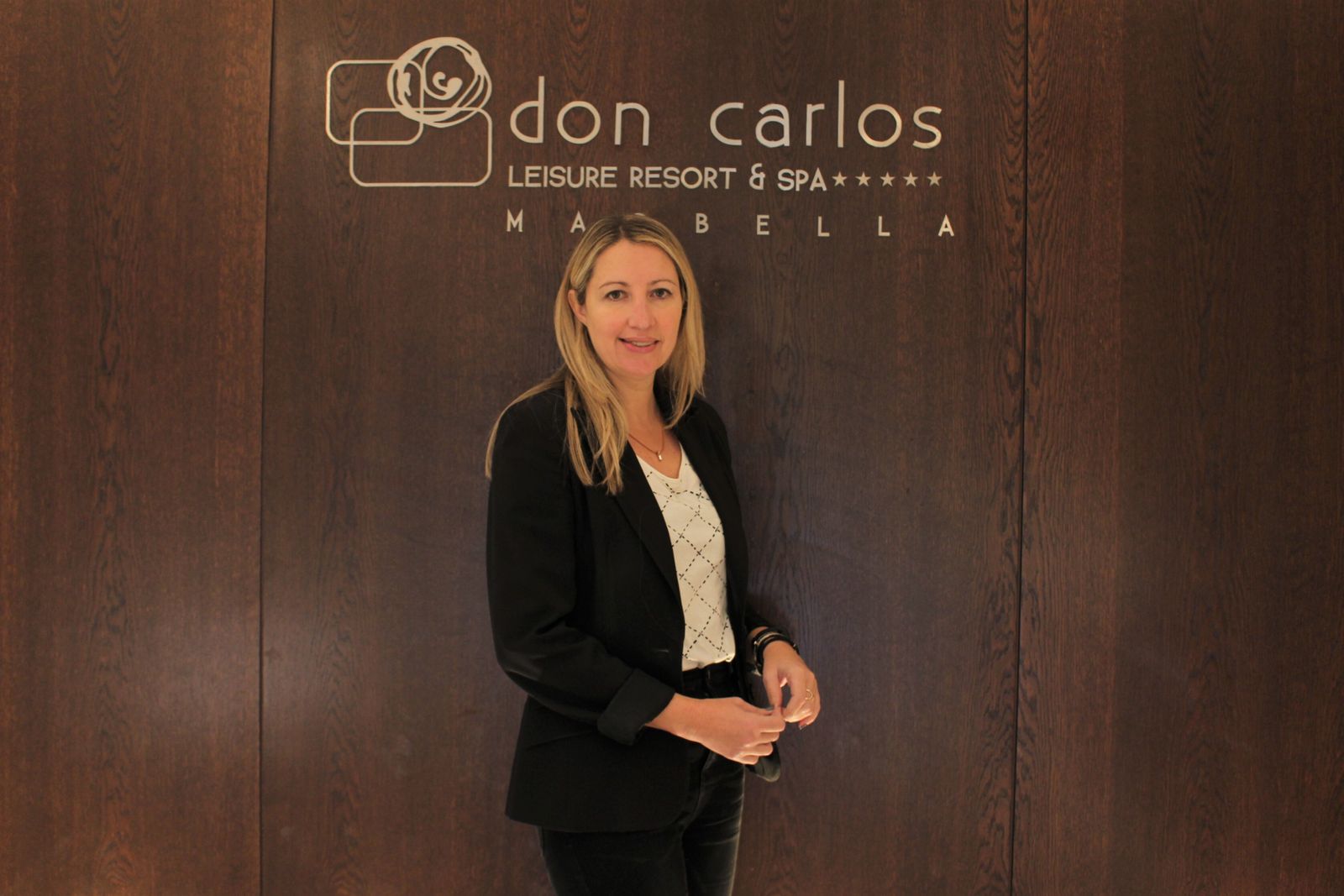 La directora del hotel de cinco estrellas Don Carlos, Sandra Caballé.