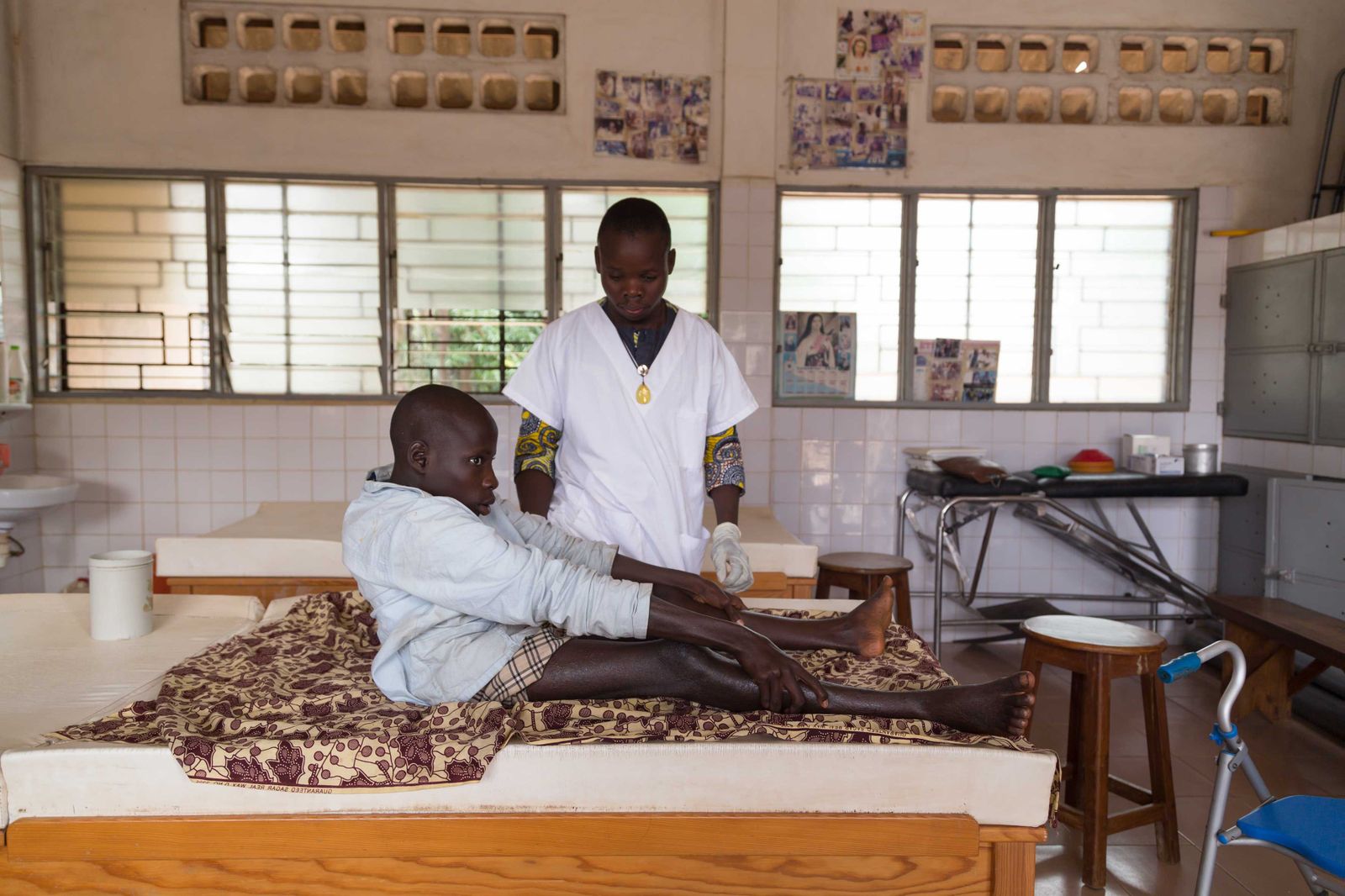 Un enfermo afectado por una enfermedad desatendida.