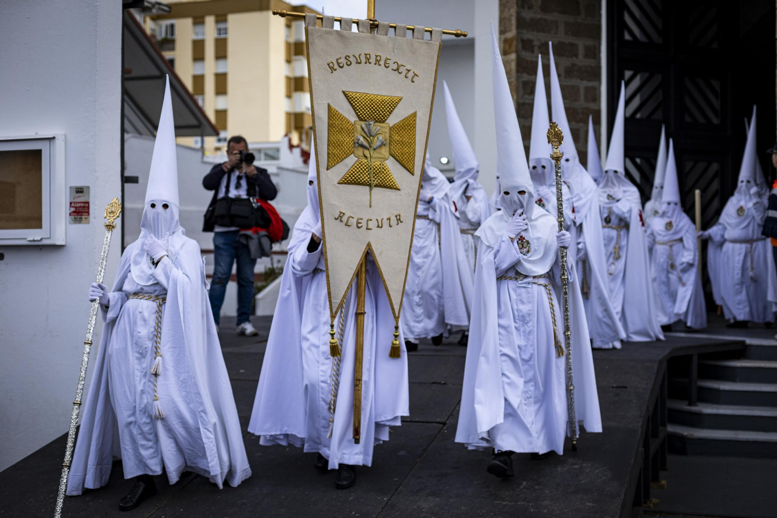 Las imágenes de la hermandad de la Resurrección en la Semana Santa de San Fenrando 2025