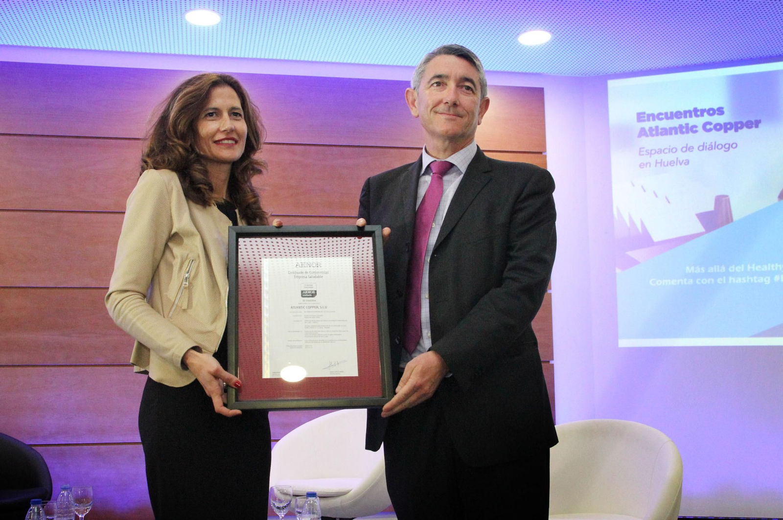 "Encuentros Atlantic Copper" en imágenes