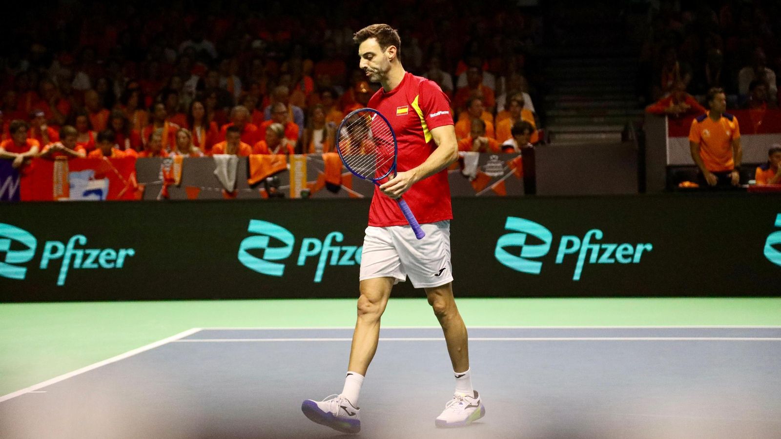 El doble Alcaraz-Granollers vs Koolhof-Van de Zandschulp, en fotos