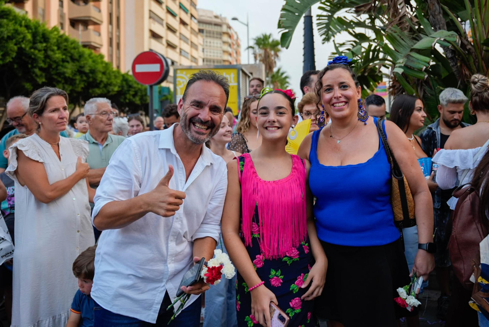 Así se ha vivido la Batalla de Flores en la Feria de Almería