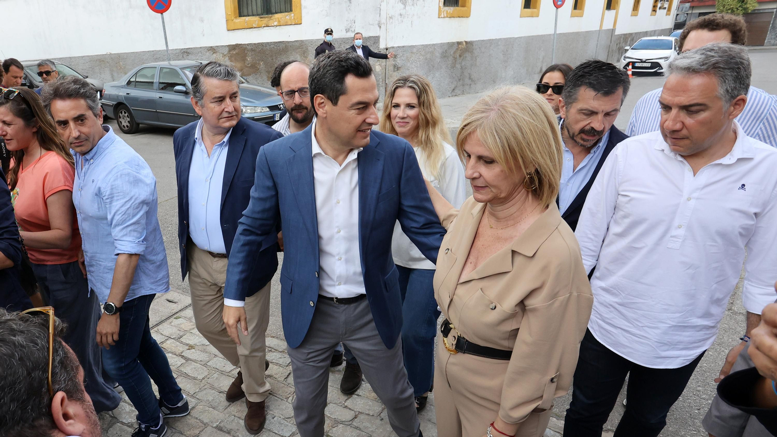 Juanma Moreno en Jerez