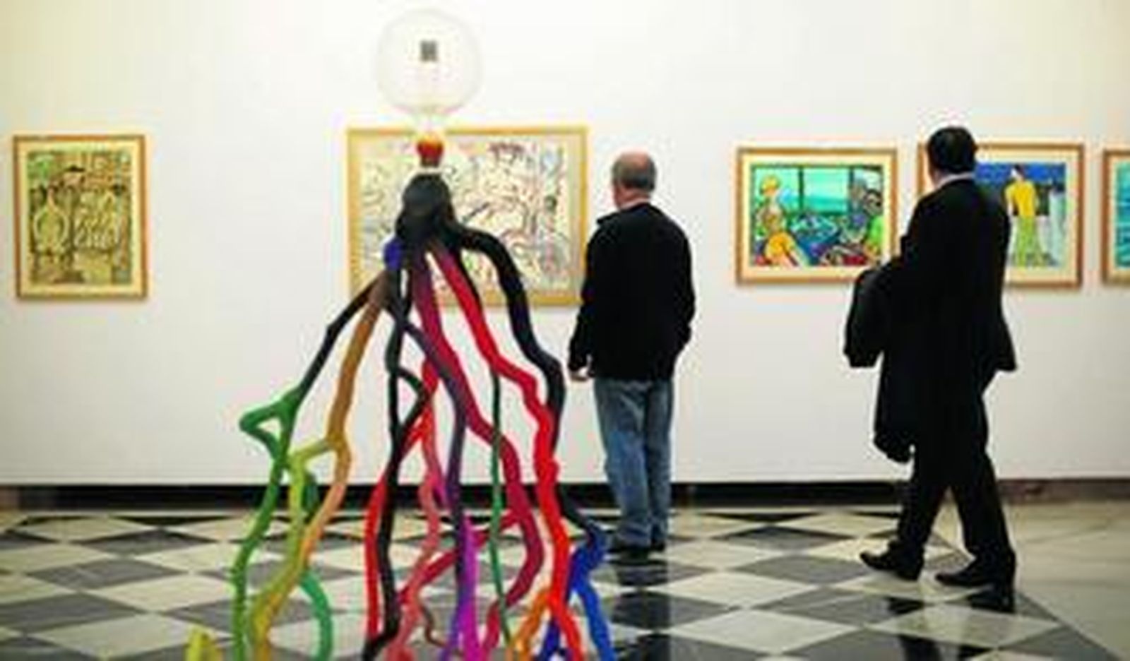 La pieza 'Manglar', entre otras creaciones de Lolo Pavón.