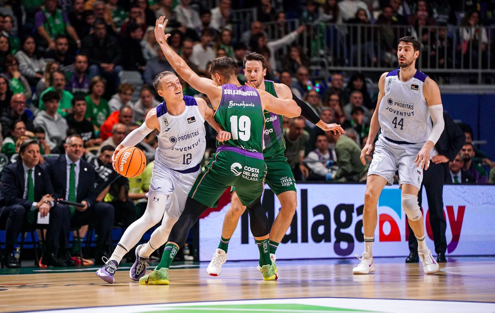 Imagen del Unicaja - Joventut de ACB