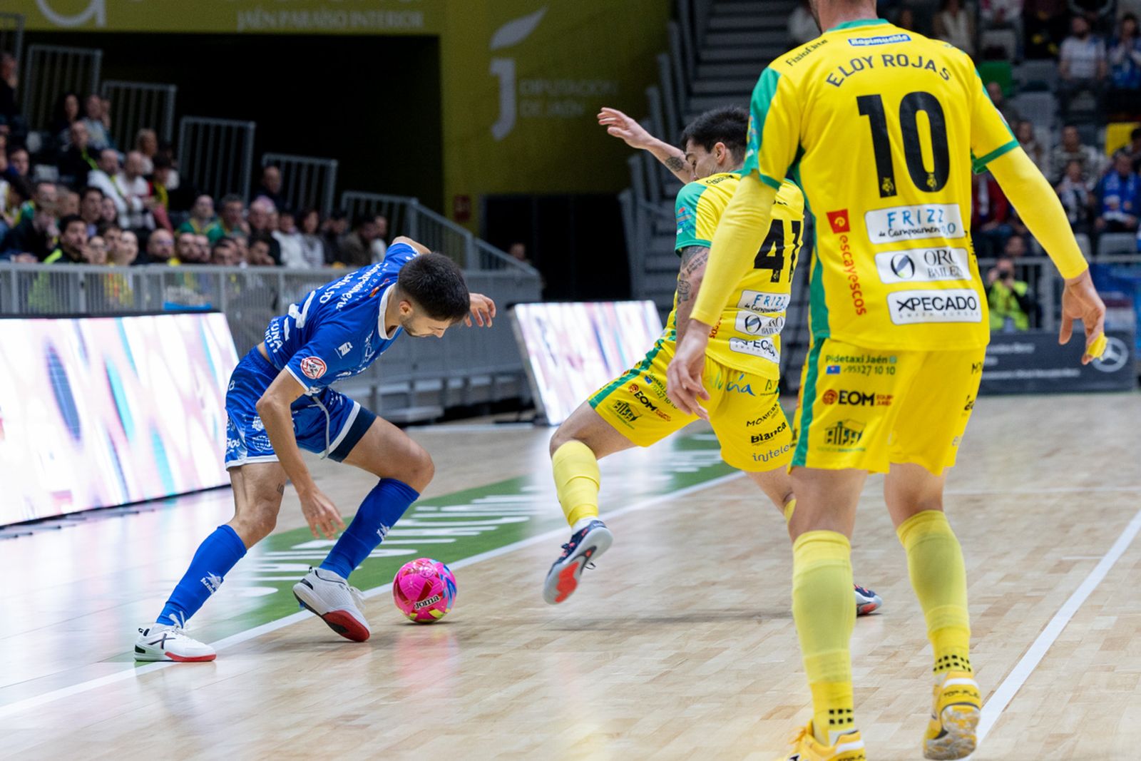 La victoria copera del Jaén FS sobre Quesos El Hidalgo Manzanares