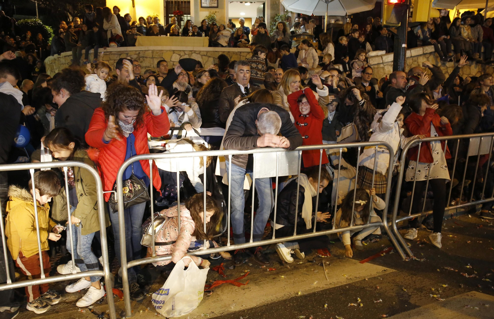 Fotos de la Cabalgata de Reyes en Málaga capital.