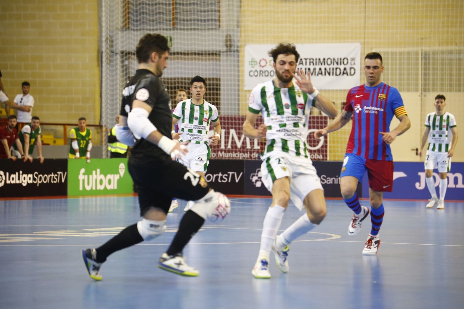 El empate del Córdoba Futsal ante el Barça, en imágenes