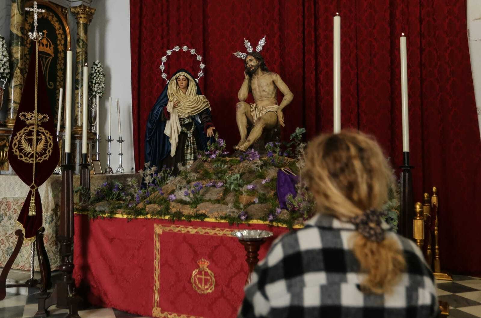 Cristo de la Piedra de la Hermandad Humildad y Paciencia.