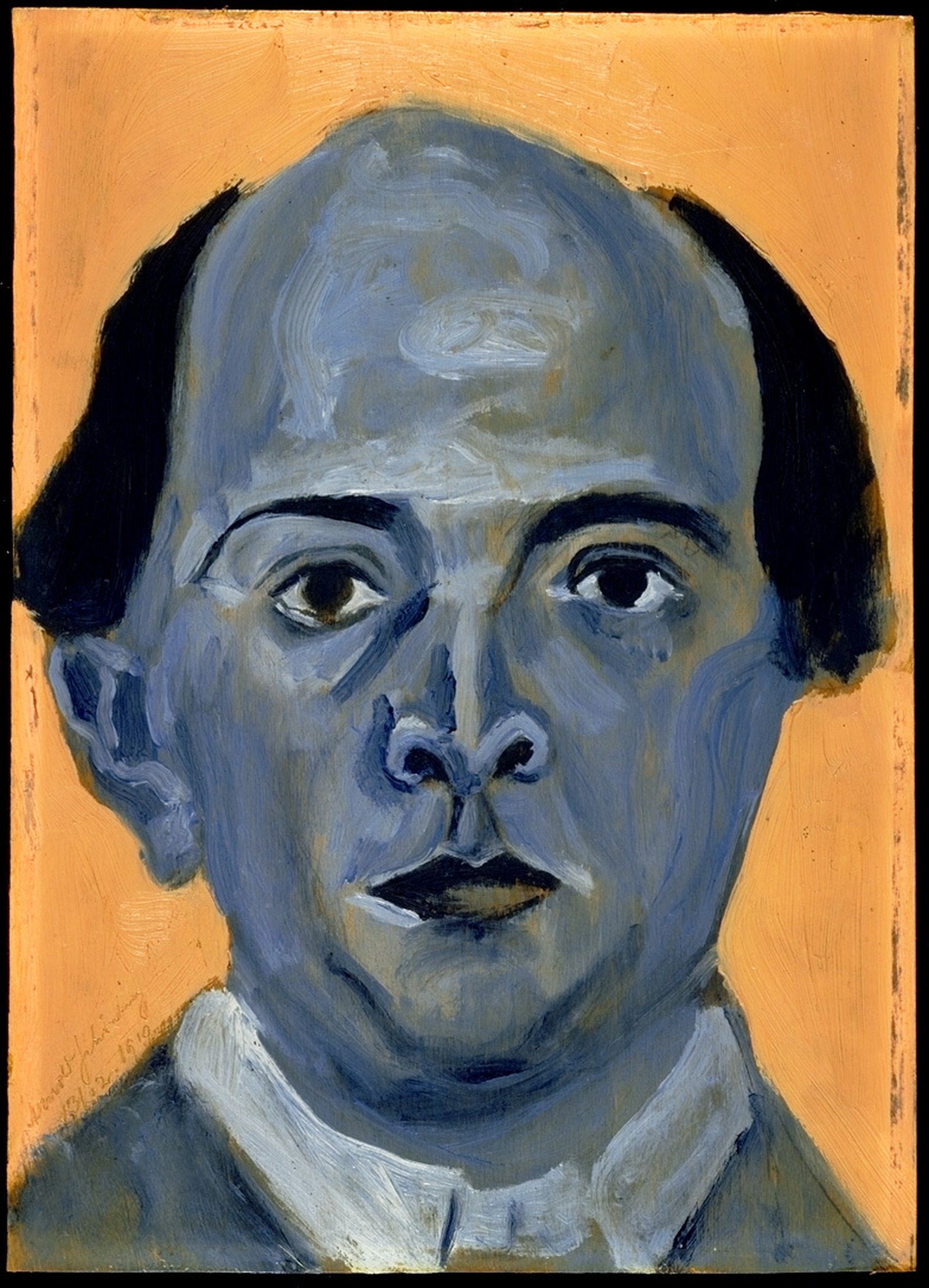 Autorretrato de Schoenberg.