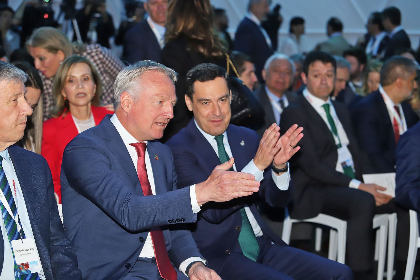 Presentación de la nueva planta de biocombustibles de segunda generación  de Cepsa en Palos de la Frontera (Huelva)