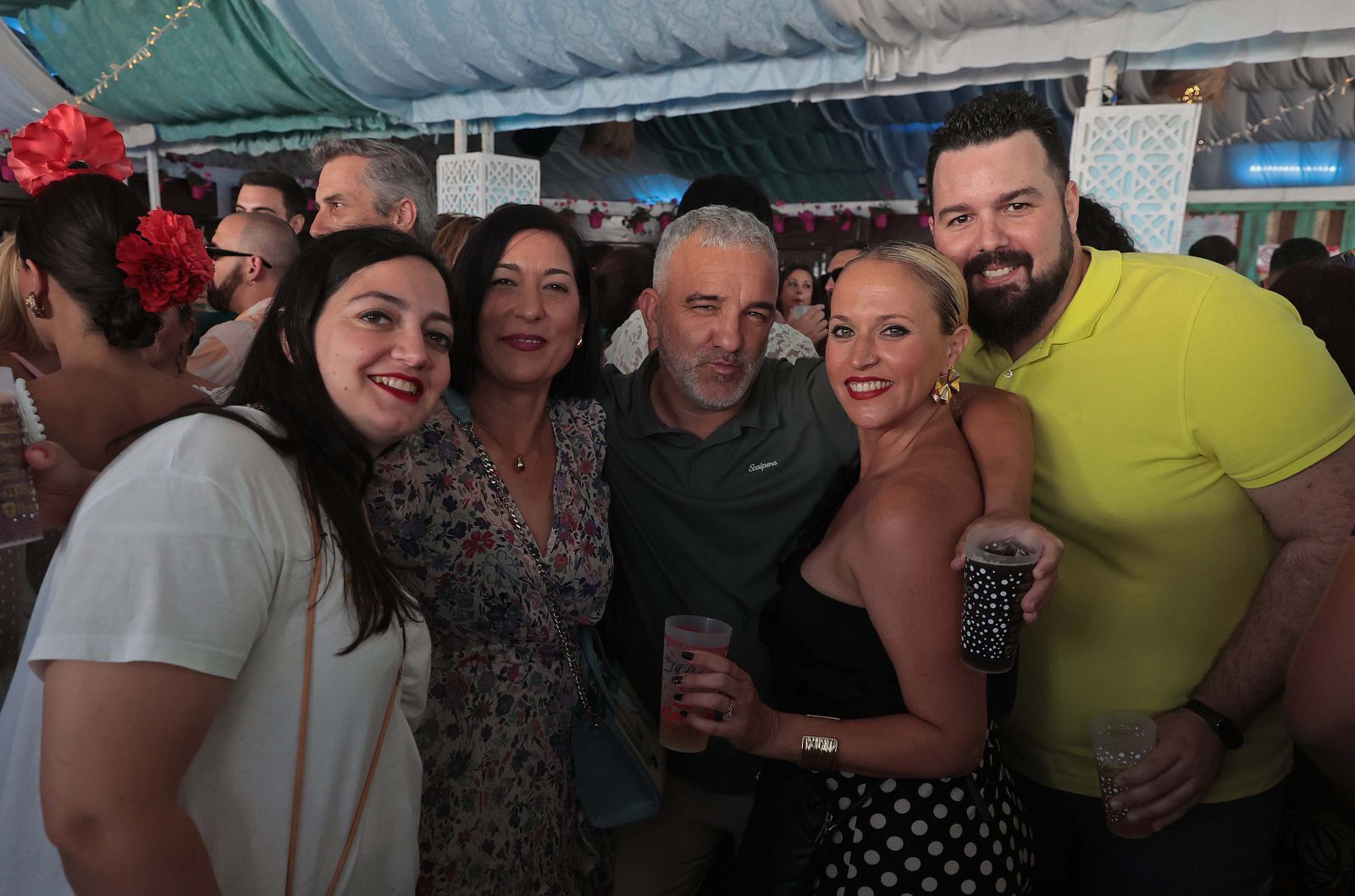 Fotos del Domingo por Sevillanas en la Feria Real de Algeciras 2024