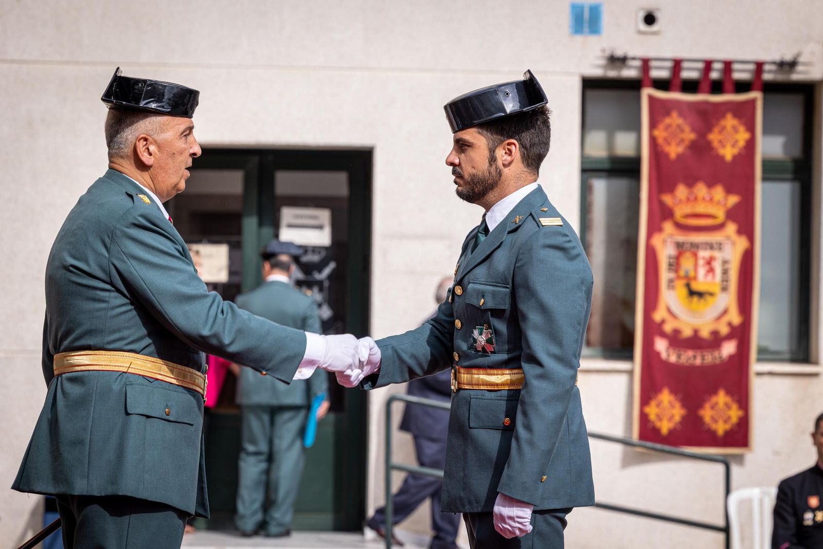 Imágenes de los actos de la Guardia Civil en Cádiz por la festividad de la Virgen del Pilar