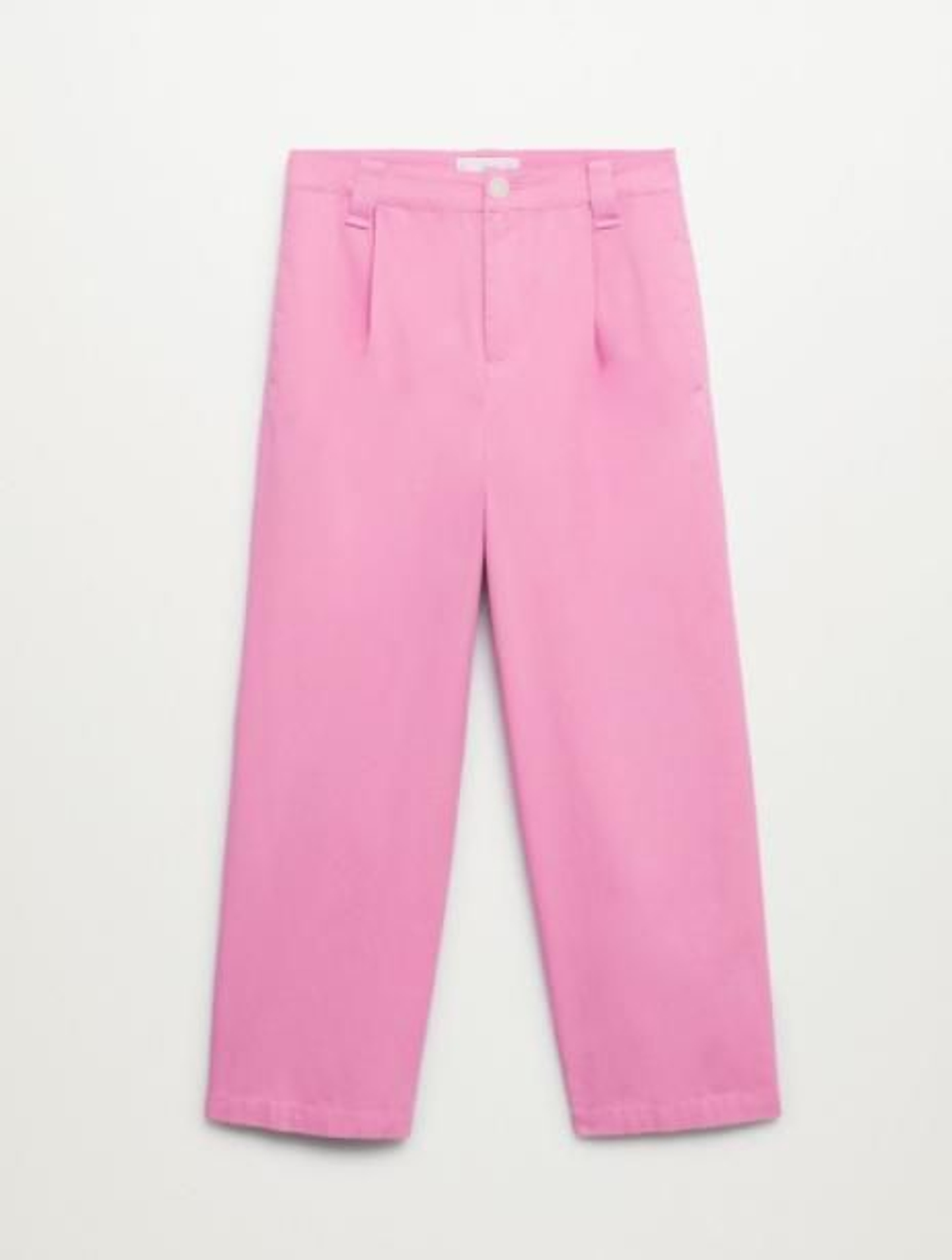 Pantalón rosa de Mango.