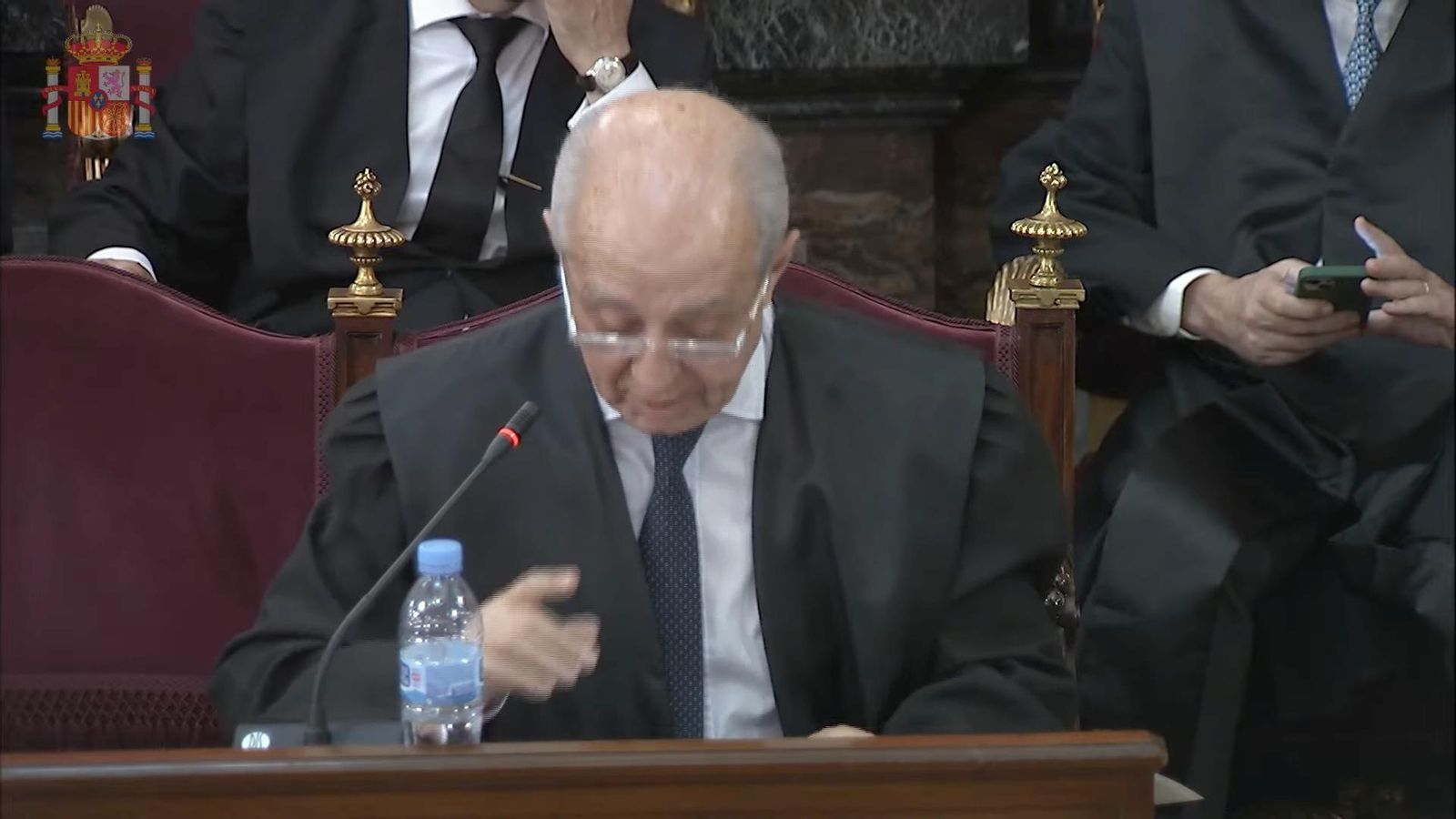 El abogado Gonzalo Martínez Fresneda, que representa a Gaspar Zarrías.