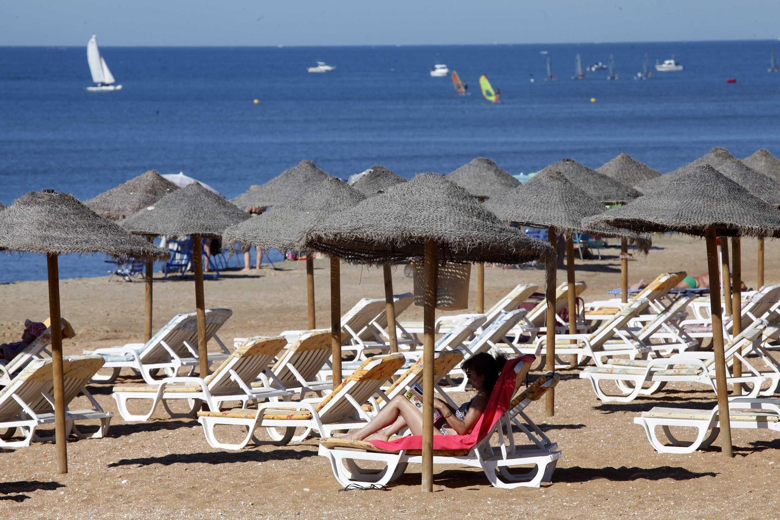 Playa de La Antilla.