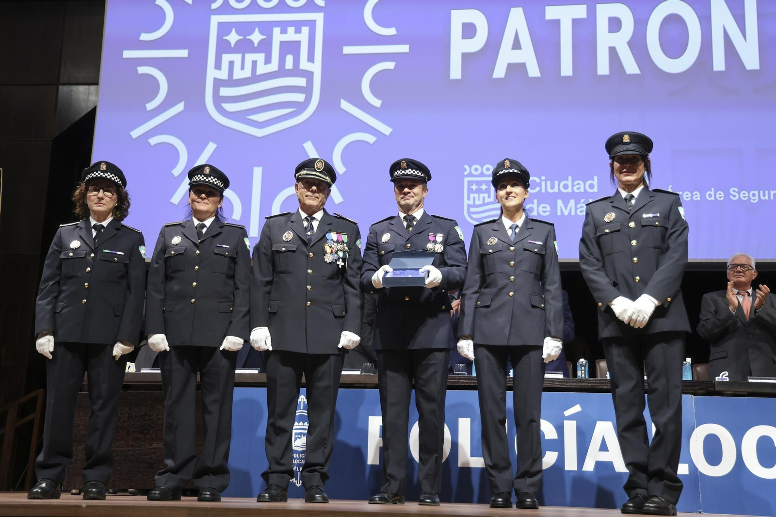 Los actos de la Policía Local de Málaga por el día de su patrón, en fotos