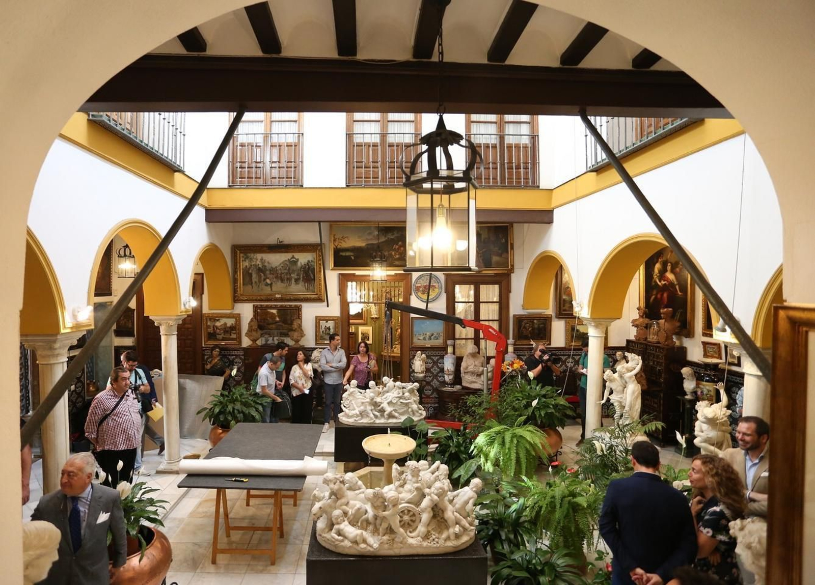 Traslado de la colección Bellver a la Casa Fabiola