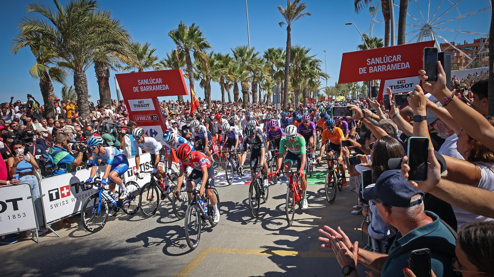 La Vuelta Ciclista a España comienza en Sanlúcar
