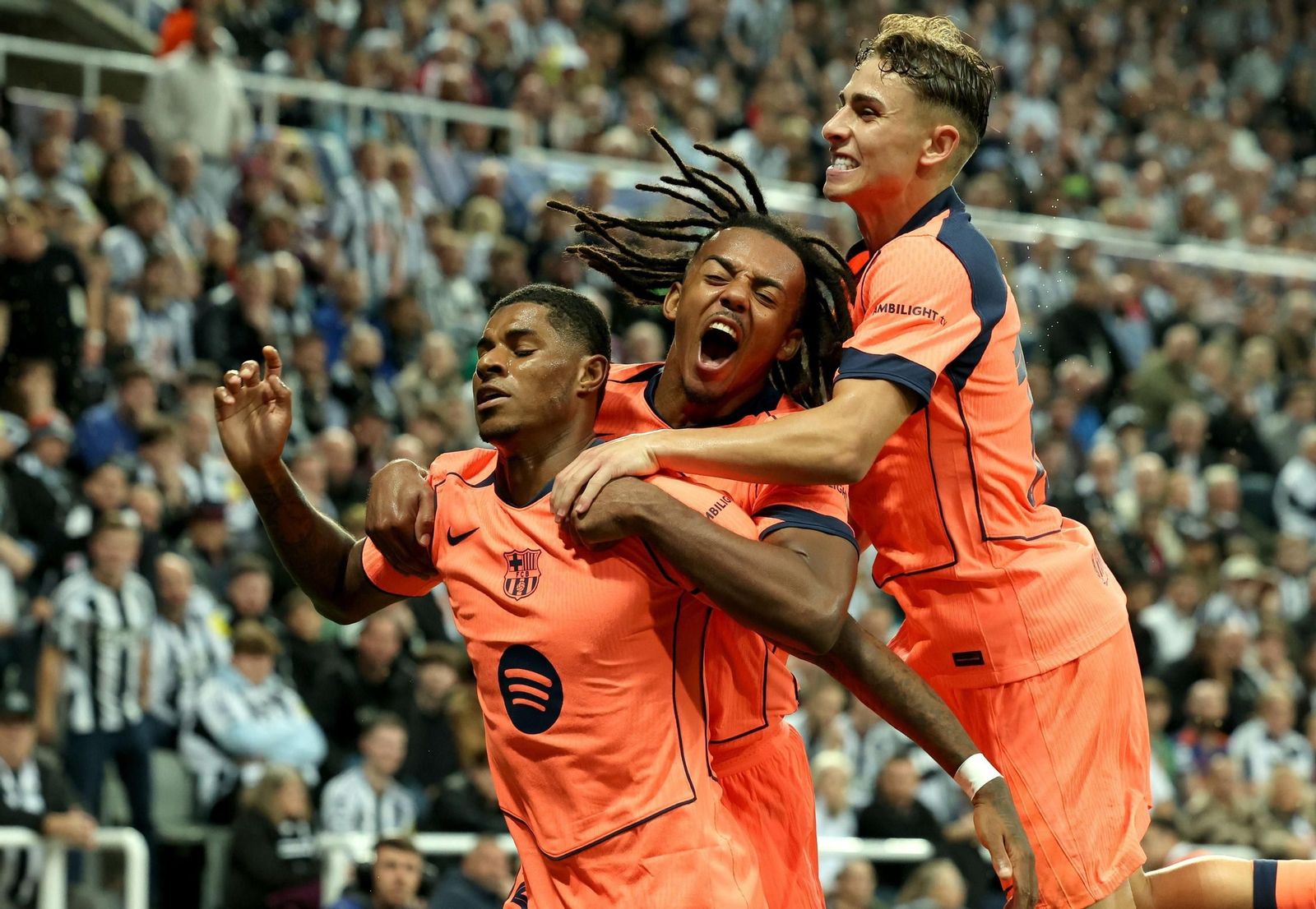 Las fotos del Newcastle - Barcelona