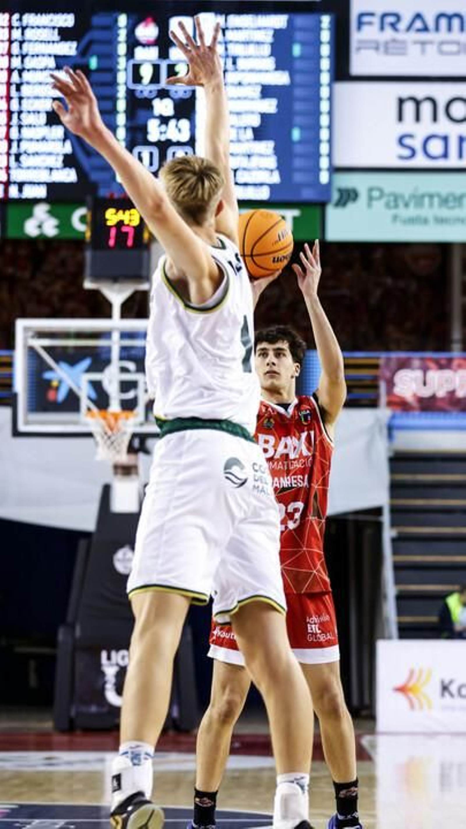 Liga U22: El Unicaja rozó la épica en Manresa con Moller y Butajevas descomunales