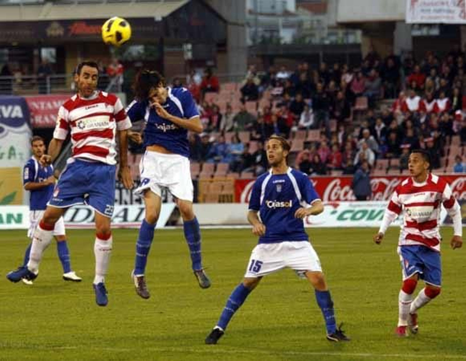 El Granada vence al Xerez en casa con un indiscutible 5-0

Foto: Pepe Villoslada