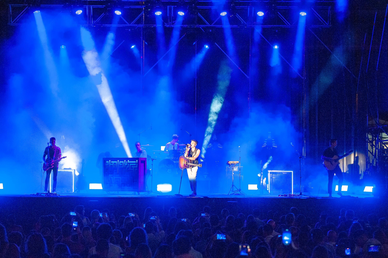 Imágenes de los conciertos de Marlon y Dvicio en Las Copas de Jerez
