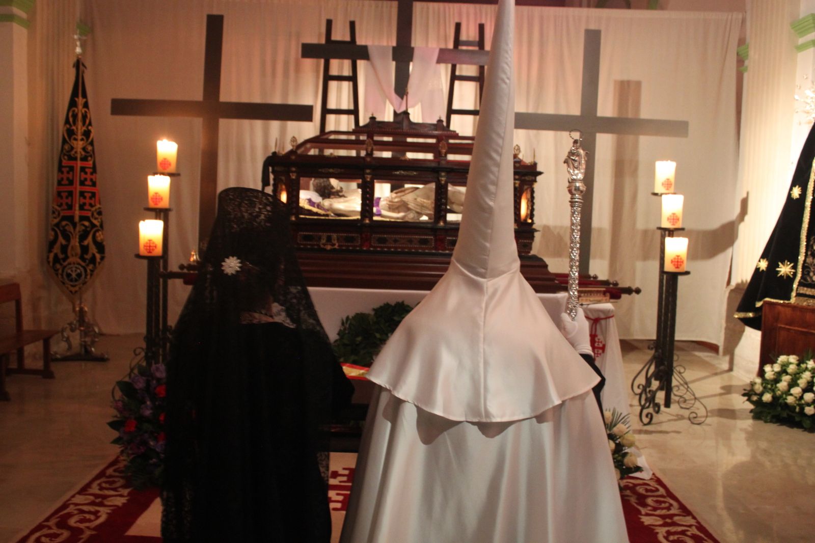 Las imágenes de las procesiones del Jueves Santo en Vélez Rubio