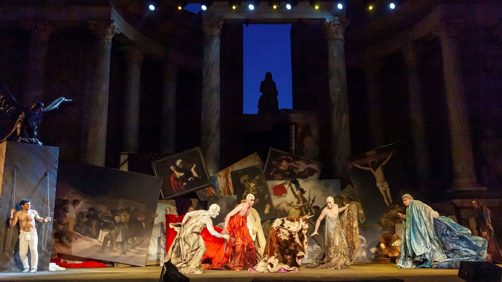 Una representación de 'Prometeo' en el pasado Festival de Mérida.